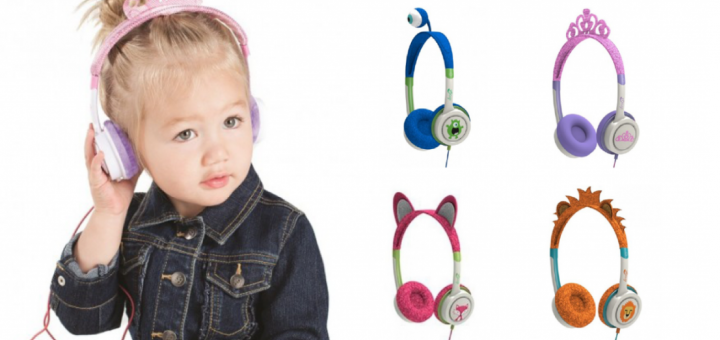 hovedtelefoner til børn, høretelefoner til børn, sjove hovedtelefoner til børn, julegaver til børn, gaver til børn, musik til børn