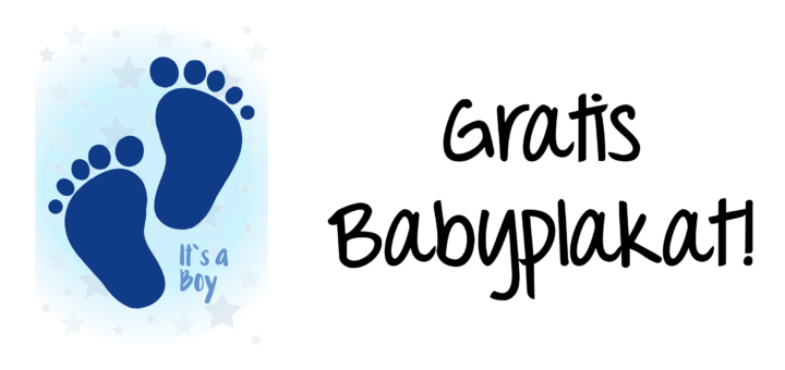 Gratis Babyplakat