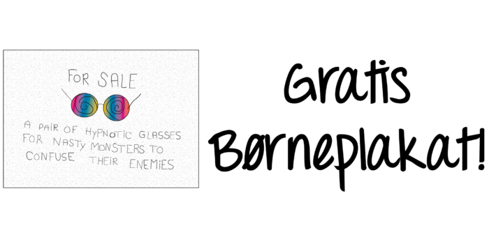 gratis plakat, gratis børneplakat, gratis babyplakat, gratis sjov plakat, baby not for sale, plakater til børneværelset, plakater til babyværelset, sjov børnplakat, sjov plakat, hypnose briller, hypnose briller plakat, plakat med hypnose briller