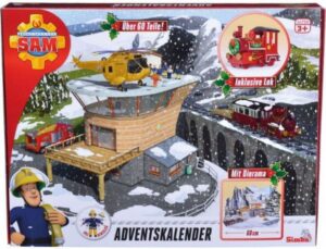 Brandman sam julekalender, julekalender med brandman sam, julekalender til børn, børne julekalender, 
