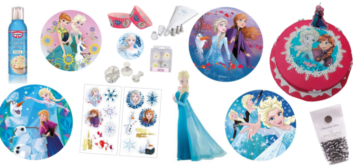 Nemme frost kager, Nem Frost 2 kage, Nem Frost kage, Frost 2 kage til børnefødselsdagen, Frost fødselsdag, Frost fødselsdagskage, Kager med Frost 2, Frost 2 Fødselsdag, Frozen fødselsdag