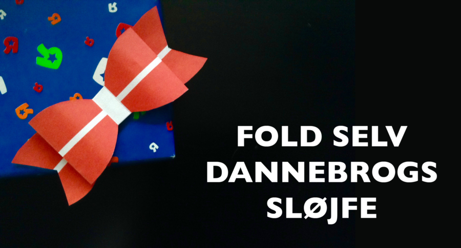 papir sløjfer, børnefødselsdag, download til børnefødselsdag, papirsløjfer, print selv papir sløjfer, fold selv papir sløjfe, dannebros sløjfe, dannebro sløjfe, sløjfe med dannebro, sløjfe med det danske flag