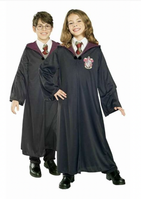 Harry Potter kostume, Kostume af Harry Potter, Hermione kostume, Kappe fra Harry Potter, Fastelavns kostumer til børn, Kappe fra Hogwards