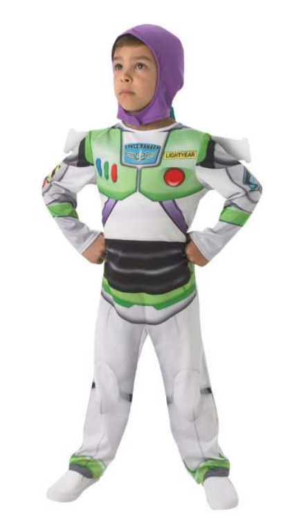 Buzz Lightyear, Buzz Lightyear kostume, idol kostumer, populære kostumer til drenge, drenge kostumer