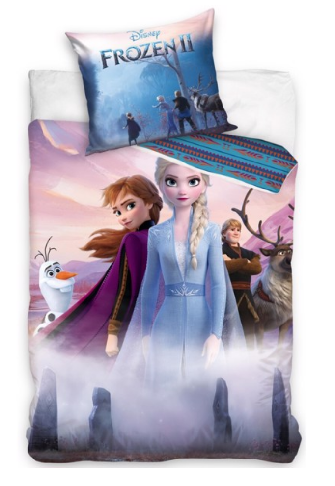 Frozen sengetøj, sengetøj med Frozen, Sengetøj med Frost, Sengetøjs med anna og Elsa, Sengetøj med Elsa
