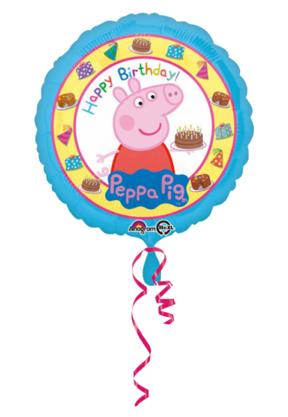 Folie ballon, fødselsdags ballon, ballon til børnefødselsdage