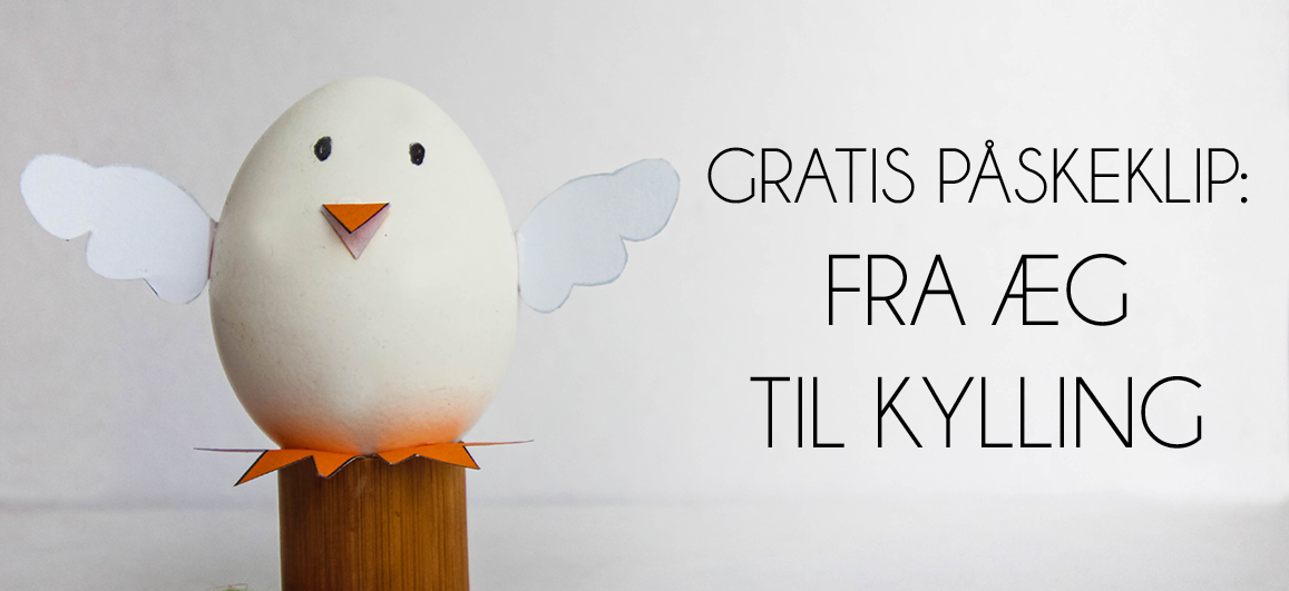 Fra æg til kylling, gratis påske klip, gratis DIY påske pynt, DIY påske pynt, kyllinge dele til æg, påske æg