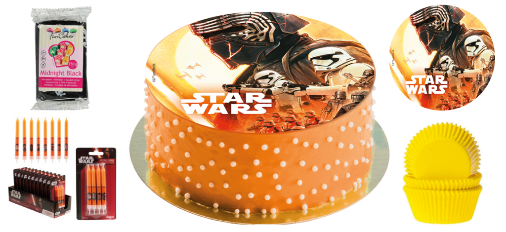 Nem Star wars kage, diy nem star wars kage, kage med Star wars, Star wars fødselsdag, drenge fødselsdag, temaet til drenge fødselsdage, fødselsdagstemaer,