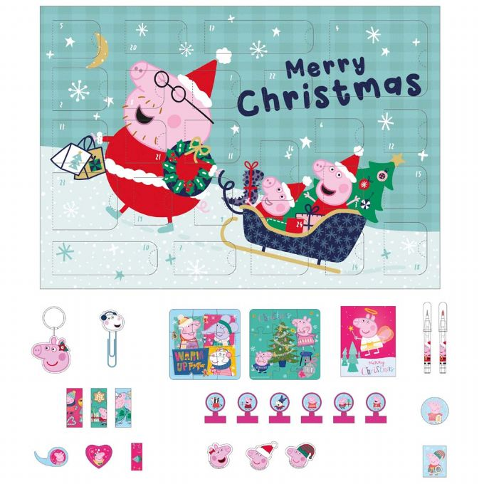 gurli gris julekalender, julekalender med gurli gris, julekalender til piger, julekalender til piger med gurli gris