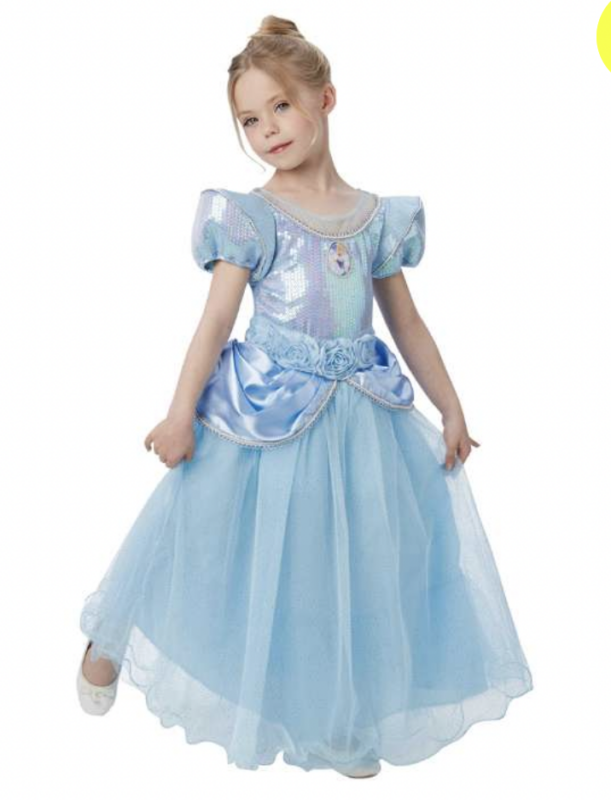 Askepot kostume, Askepot udkldning, Disney prinsesse kjole, Askepot kjole