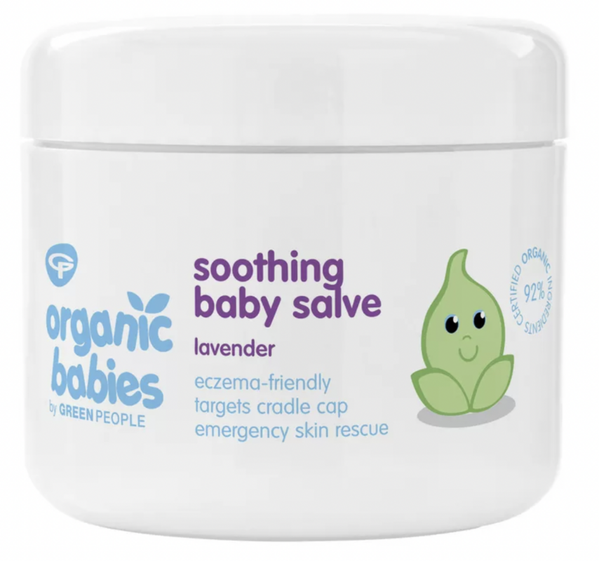 Green People Soothing Baby Salve Lavender, Green People Soothing økologisk Baby creme, Økologisk baby creme, baby cremer økologiske, økologi til børn, økologiske cremer, økologiske baby cremer, økologi til børn