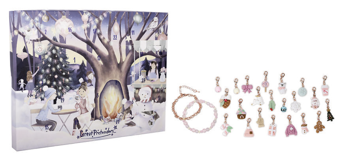 Byg et armbånd Julekalender 2024, Great Pretenders Julekalender Build A Bracelet
julekalender, julekalendere til piger, adventskalender til børn, julekalender med Build A Bracelet, julegaver til børn, julegaver til de mindste, julekalender til piger, julekalender Great Pretenders, julekalender byg et armbånd, lav smykker julekalender, kreativ julekalender