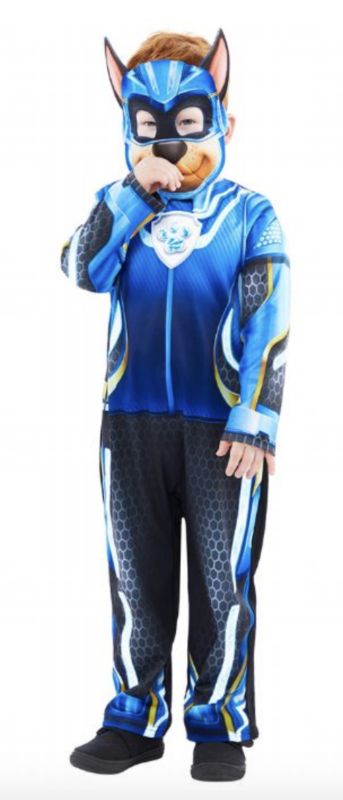 Chase glow in the dark kostume, glow in the dark kostume Paw patrol, Paw Patrol glow in the dark kostume, Paw patrol kostume, kostume med paw patrol, fastelavnskostumer til børn, udklædning med hunde, fastelavnskostumer til de mindste, fastelavns kostumer til drenge, drenge fastelavns kostumer, Paw Patrol, Chase udklædning til drenge, drenge Paw Patrol udklædning,