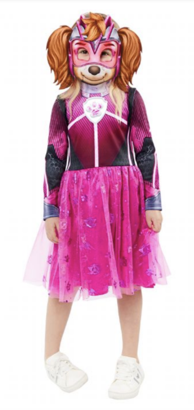 Skye glow in the dark kostume, glow in the dark kostume Paw patrol, Paw Patrol glow in the dark kostume, Paw patrol kostume, kostume med paw patrol, fastelavnskostumer til børn, udklædning med hunde, fastelavnskostumer til de mindste, halloween kostumer til piger, halloween kostume til børn, fastelavns kostumer til piger, drenge fastelavns kostumer, Paw Patrol, Skye udklædning til piger, pige Paw Patrol udklædning,